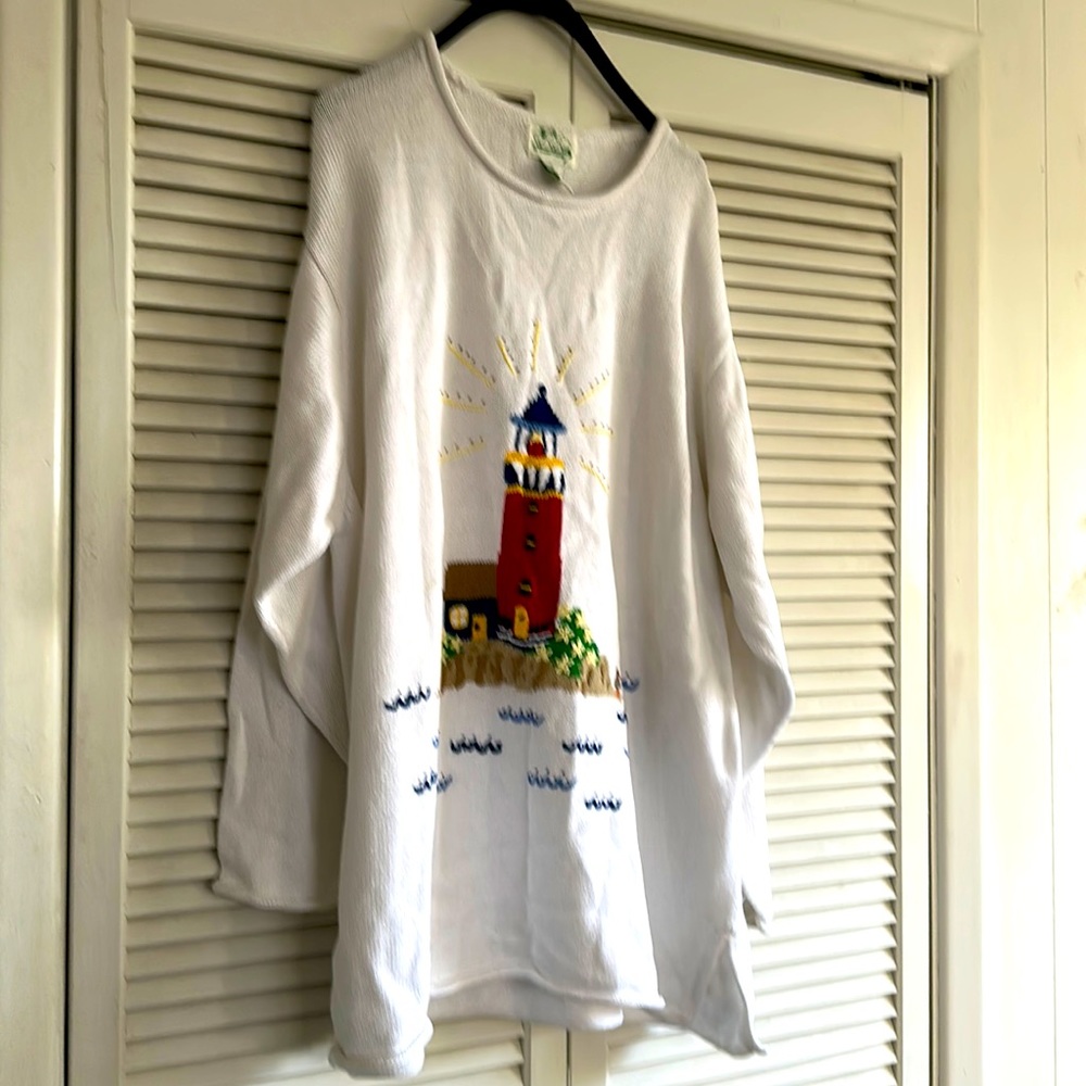 Quaker Factory 3 x lighthouse sweater